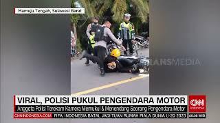 VIRAL POLISI PUKUL PENGENDARA MOTOR  REDAKSI PAGI 300323