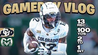 CSU QB CALLED TRAVIS HUNTER TOO SMALL AND THEN HE DID THIS Colorado vs. Colo. St. Gameday Vlog