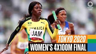 Womens 4x100m Final ‍️  Tokyo Replays