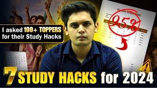 7 Study Hacks For 2024 Must Watch Video for Every Student Prashant Kirad