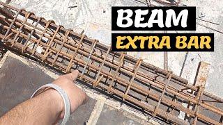 How To Provide Top Extra Bar & Bottom Extra Bar In RCC Beam  अक्सर यह गलती हो जाती है 