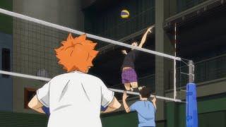 Hinata Learns how to Receive Balls Haikyuu To The Top