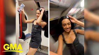 Tube Girl takes us behind the scenes of creating a viral video l GMA