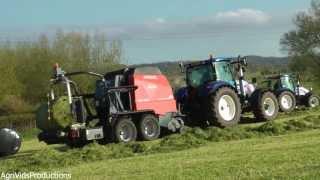 Silage 2013.BalingWrapping And Raking