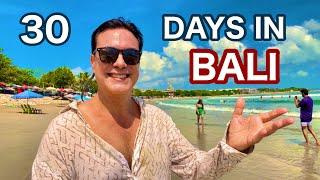 My Cost Of Living 30 Days In Bali Indonesia.  Expat living overseas retired. Bali Travel