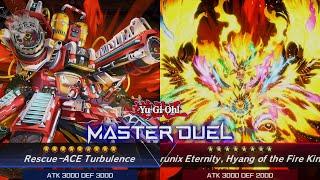Rescue-Ace VS Fire Kings  Yu-Gi-Oh Master Duel Replay