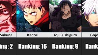 Strongest Jujutsu Kaisen Characters