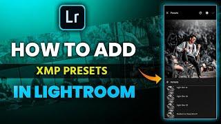 How to addimport Xmp Presets In Lightroom Mobile - 2023 new trick new method Hd Preset Adding trick