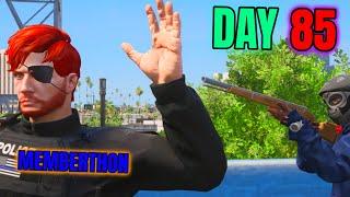 Hunting The Police Commissioner In GTA 5 RP - Memberthon Day 85