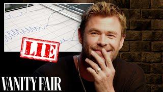 Chris Hemsworth Takes a Lie Detector Test  Vanity Fair