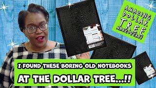 WOW…LOOK AT THEM NOW easy dollar tree notebook makeover…ANOTHER AWESOME TUTORIAL