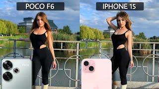 Poco F6 5G Vs iPhone 15 Camera Test Comparison