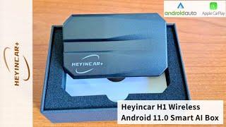 Heyincar H1 Wireless Smart AI Box con Snapdragon - Android Auto  Apple CarPlay