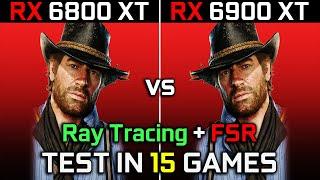 RX 6800 XT vs RX 6900 XT  Test in 15 Games  1440p - 2160p  Performance battle   2024