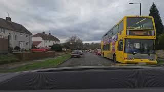 Driving the outskirts of Bournemouth  - Jan 2022