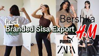 Shopee Haul BAJU BRANDED SISA EKSPOR Bershka Zara Puma Mulai 30.000an aja WAJIB PUNYAA️