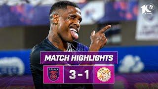 Match Highlights  Odisha FC 3-1 Punjab FC  MW 20  ISL 2023-24