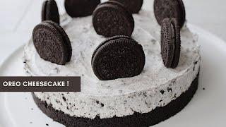 How to Make Oreo Cheesecake ?︱No Bake Oreo Cheesecake 