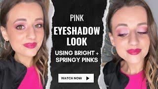 Bright PINK Eyeshadow Look - Perfect for SpringSummer all Mary Kay Makeup