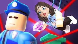 تحدي نســ.ــرق الألماسونهرب من الشرطة‍️   مع أخواتي Roblox Rob a Jewellery