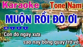 karaoke muộn rồi đò ơi  tone nam  nhạc sống phương hiếu organ