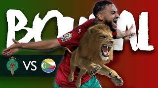 Soufiane Boufal vs Comores 2022  سفيان بوفال ضد جزر القمر