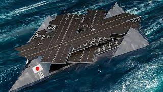 Japans Billions $ Aircraft Carrier Is Ready To SHOCK The World