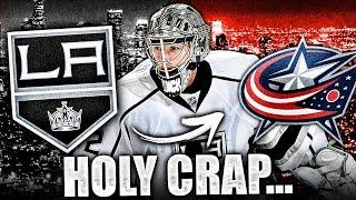 LA KINGS TRADE JONATHAN QUICK TO THE COLUMBUS BLUE JACKETS FOR JOONAS KORPISALO & VLADISLAV GAVRIKOV