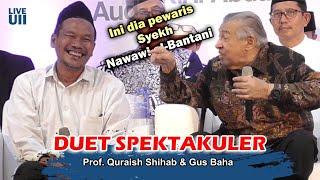 DUET SPEKTAKULER PROF QURAISH SHIHAB & GUS BAHA  LIVE UII YOGYAKARTA