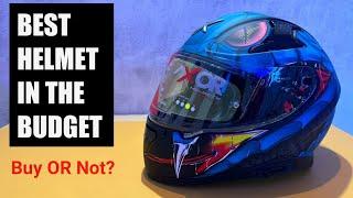 Axor Apex Venomous Helmet Unboxing & Review  Buy or Not?Dull Black BlueL  Best Helmet in Budget