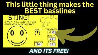 Free Max4Live Tool that makes the BEST basslines - STING