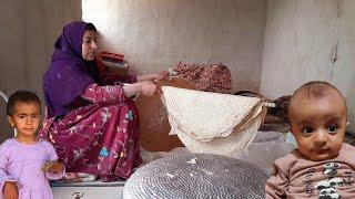 Bake bread in the mountainsthe story of theHadi and Khadija familyand their struggle with challenges