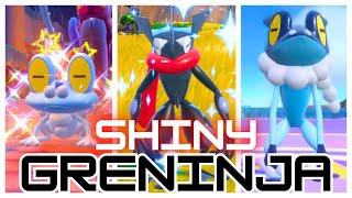 Getting SHINY GRENINJA in Pokémon Scarlet and Violet