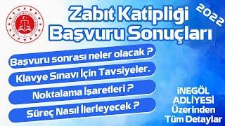 Zabıt Katipliği Başvuru Sonuçları 2022 – Adalet Bakanlığı Başvuru Sonuçları Açıklanmaya Başladı –