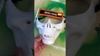 Custom painting a $1 Halloween Mask Masterpiece ?  #shorts #halloween #mask