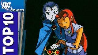 Top 10 Raven and Starfire Moments From Teen Titans