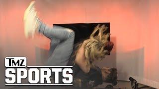 MMAs Kayla Harrison Judo Throws TMZ Staffer  TMZ Sports