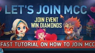 Fast Tutorial on how to join MLBB Creator Camp event