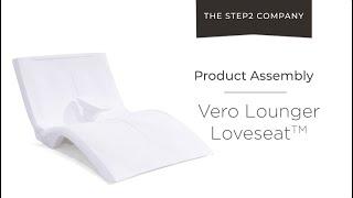 Step2 Vero Lounger Loveseat Assembly