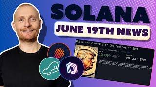 Solana 19th June 2024 Airdrop $SOL JUP Vote News