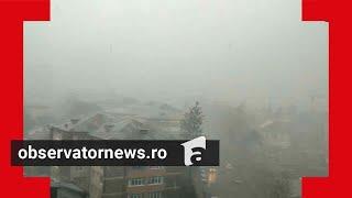 Fenomen neobişnuit în Gorj în urma furtunilor care au măturat toată România