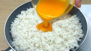 Do you have rice and eggs at home? 2 recipes quick easy and very tasty # 168