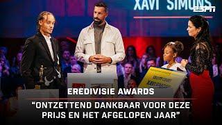 XAVI SIMONS is Johan Cruijff TALENT van het JAAR  Eredivisie Awards