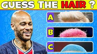 Guess HAIR + VOICE Of Football Player ‍ CR7 Song Messi Neymar Mbappe Song with music