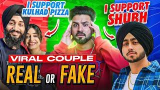 Kullad Pizza Replied on fake video  Support shubh Sidhu & Karan Dutta vines  Aman Aujla