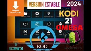 COMO INSTALAR KODI EN ANDROID TV TENER IPTV E INSTALAR ADDON LUAR.VERSION ESTABLE 21 OMEGA 2024