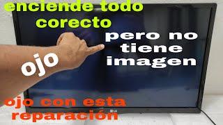 como reparal TV que no da imagen o vídeo solo pantalla azul solución paso a paso