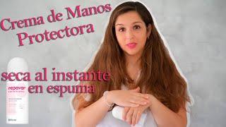 Crema de manos repavar en espuma. Mejor crema de manos protectora