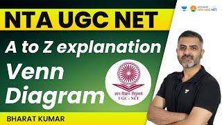 A to Z Explanation of Venn Diagram  NTA UGC NET  Bharat Kumar