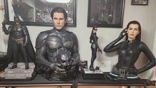 Infinity Studios Dark Knight Rises Christian Bale Batman life-size bust review